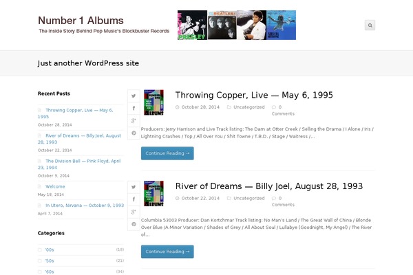 Total theme site design template sample