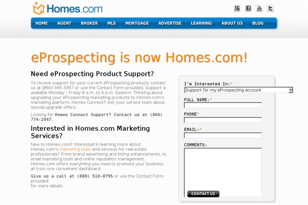 ConnectHomesCom theme websites examples