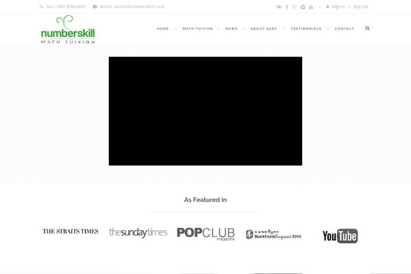 numberskill.com site used Clevercourse-v1-12