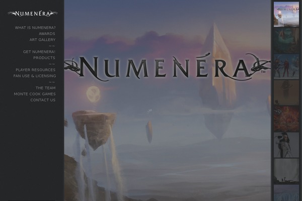 numenera.com site used Twofold-wp