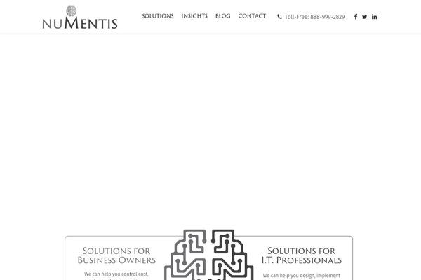 numentis.com site used Mmwp