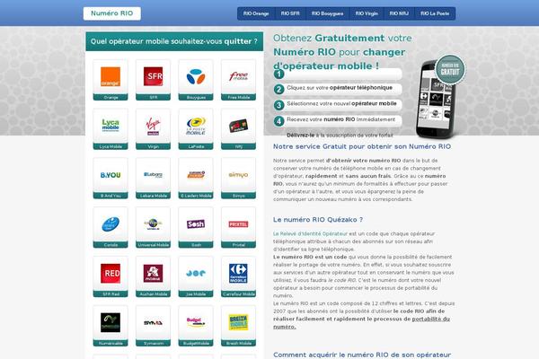 numero-rio.com site used Numero-rio