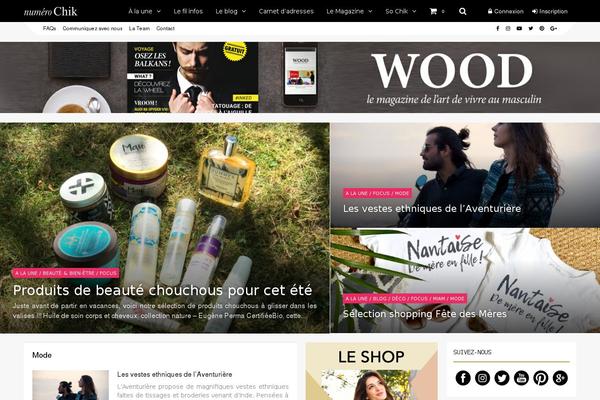 SuperNews theme site design template sample