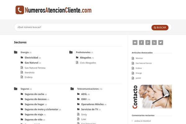 numerosatencioncliente.com site used KnowHow