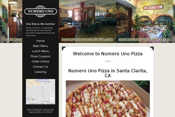 Eatery theme site design template sample