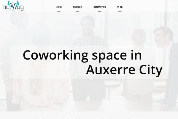 Kreate theme site design template sample