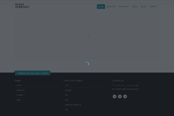 Porto theme site design template sample
