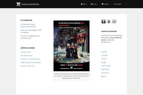 Enlightenment theme site design template sample
