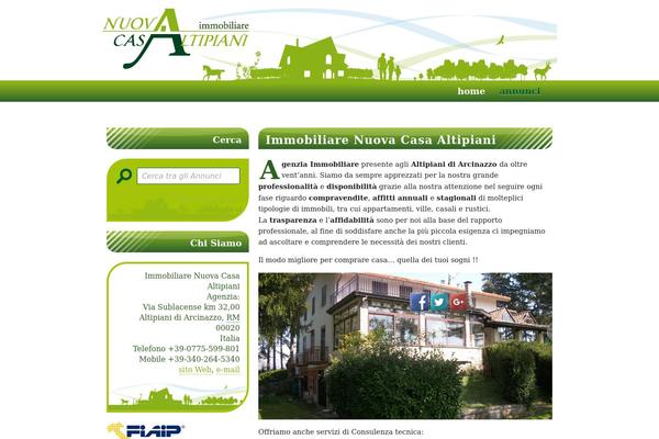 nuovacasaaltipiani.net site used Nca