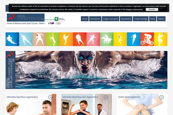 Freedom theme site design template sample