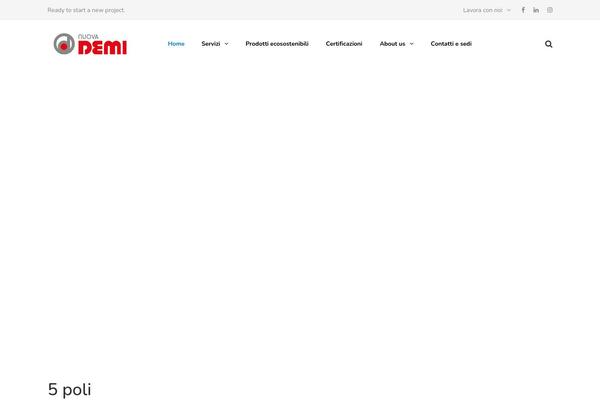 TheBuilt theme site design template sample