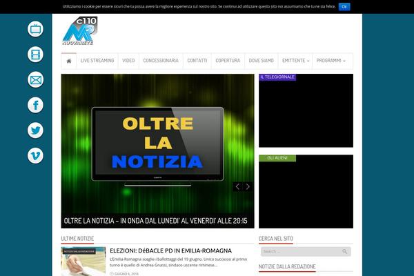 Daphne theme site design template sample