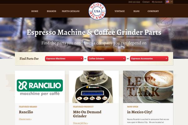 nuovaricambi.com site used Nuova
