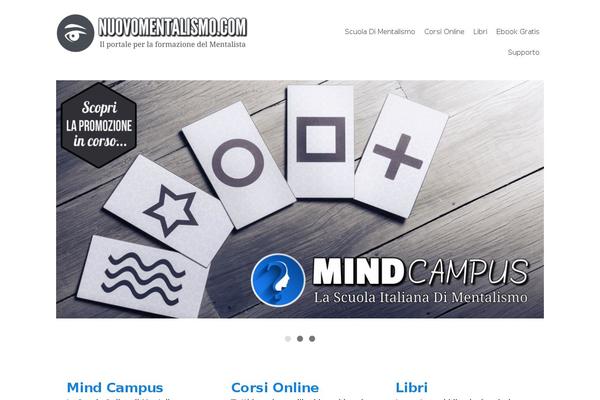 Neve theme site design template sample