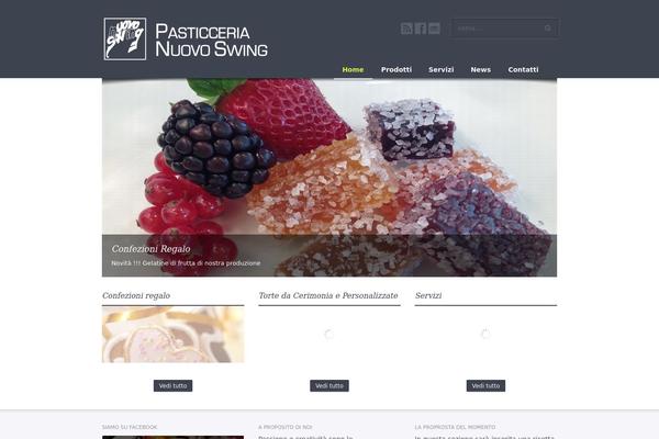 Gusteau theme site design template sample