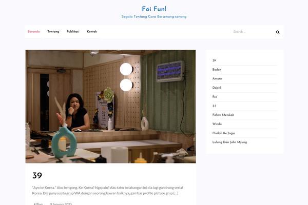 nuranwibisono.net site used Twelve Blog