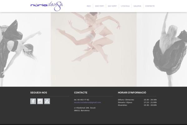 Gymboom theme site design template sample