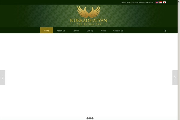 Nur theme site design template sample