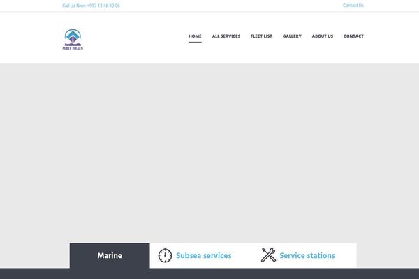 Global Logistics theme site design template sample