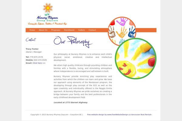 Free theme site design template sample