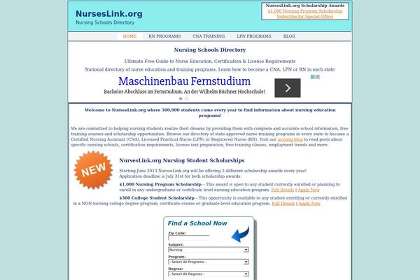 Prose theme site design template sample