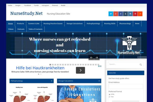 GeneratePress theme site design template sample