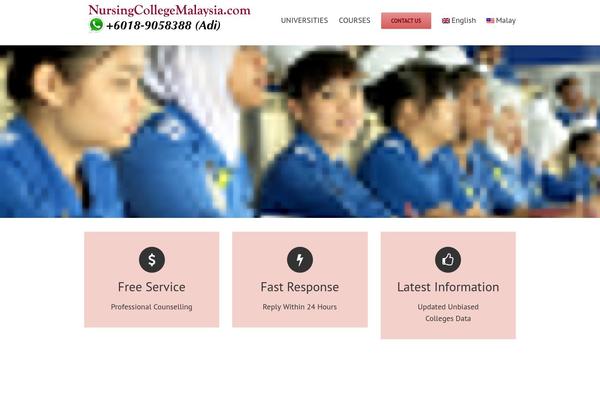 Eduma-child theme site design template sample