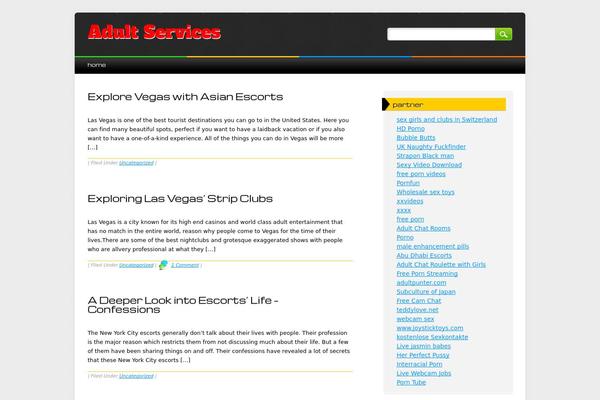 Arb theme site design template sample