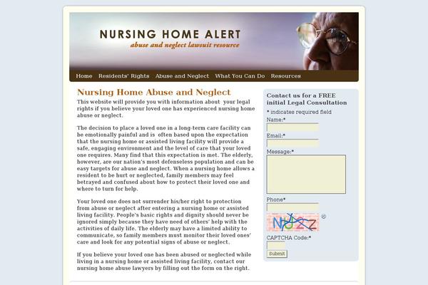 nursinghomealert.com site used Weaver II