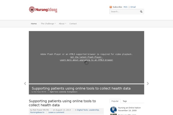 Currents theme site design template sample
