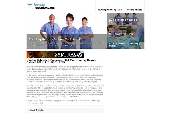Site using Ax ScrollTo Top plugin