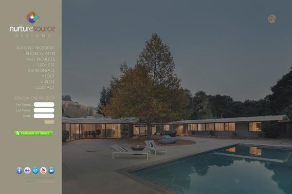 Village theme site design template sample