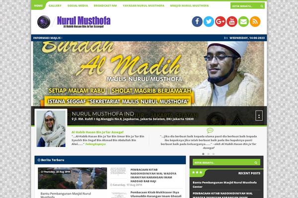 nurulmusthofa.org site used Akademi
