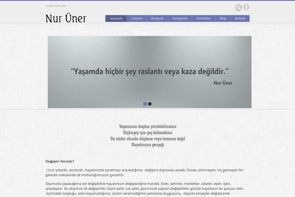 nuruner.com site used Nevon Theme