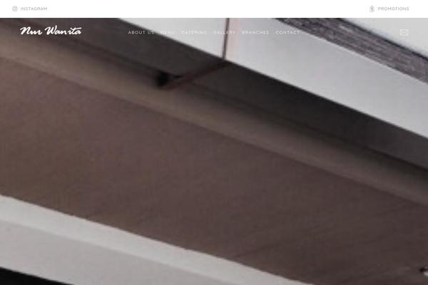 Ristorante theme site design template sample