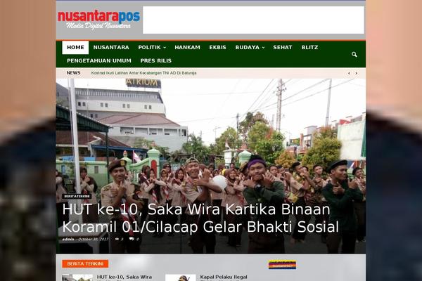 Site using Newsplus-shortcodes plugin