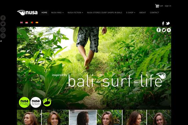 nusasurfwear.com site used Nusa