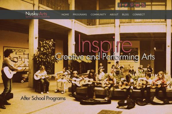 SimpleKey theme site design template sample