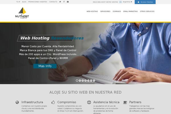 Site using Whmpress plugin