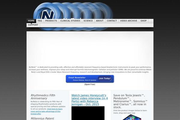 nutesla.com site used Sensible WP
