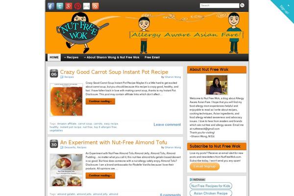 MH HealthMag theme site design template sample