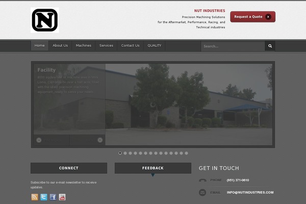 Empire theme site design template sample