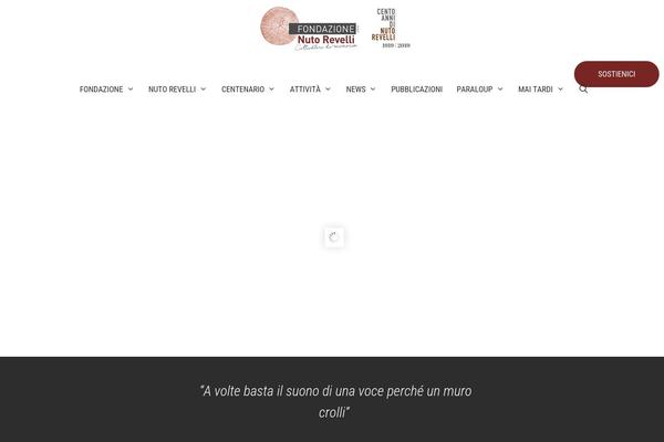 nutorevelli.org site used Fondazione