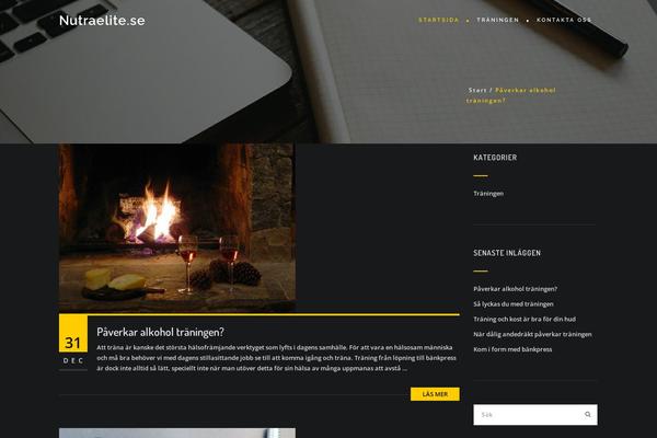 Site using Gabfire Widget Pack plugin