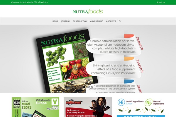 nutrafoods.eu site used N