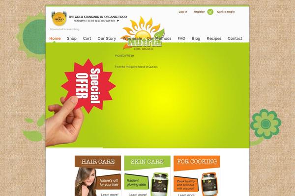 nutria.co site used U Design Child