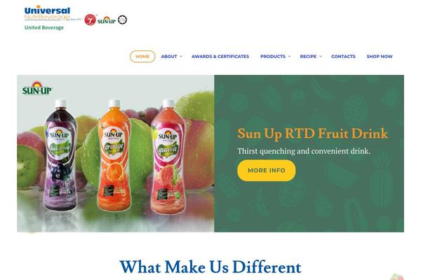 nutribev.com site used Sunnyjar