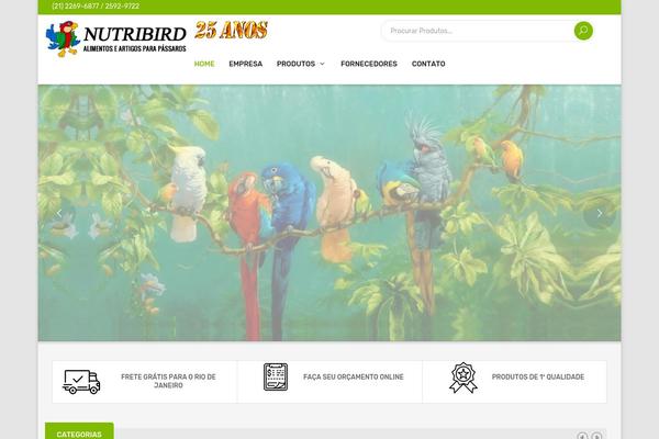 Greenfarm theme site design template sample