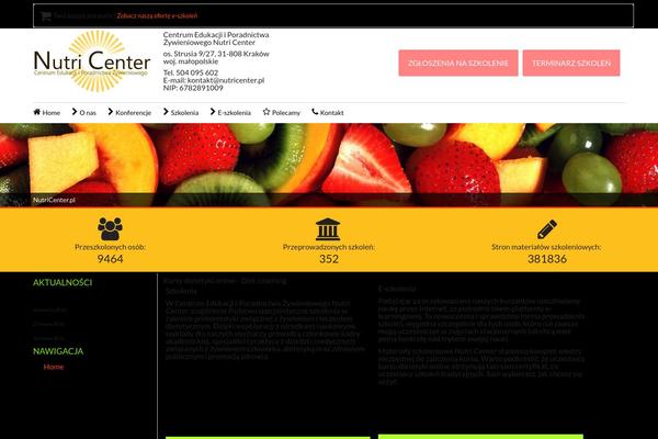 WP Education theme site design template sample