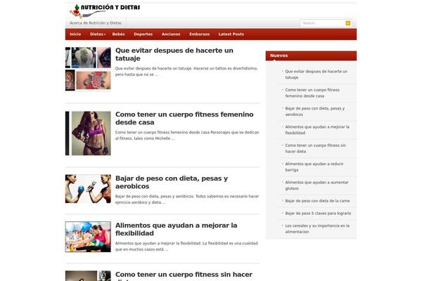 Resizable theme site design template sample